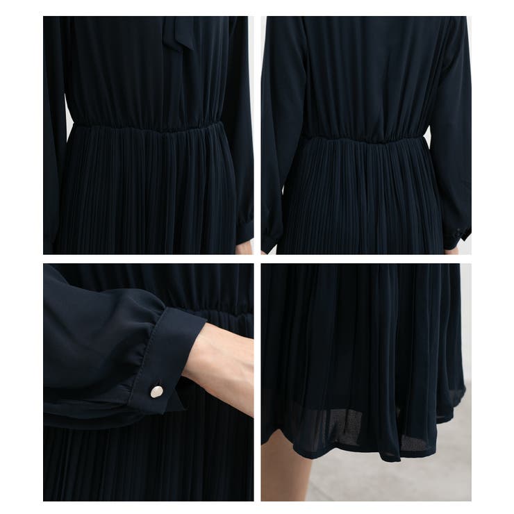 ワンピース 長袖 ロング丈 | Honeys | 詳細画像16 