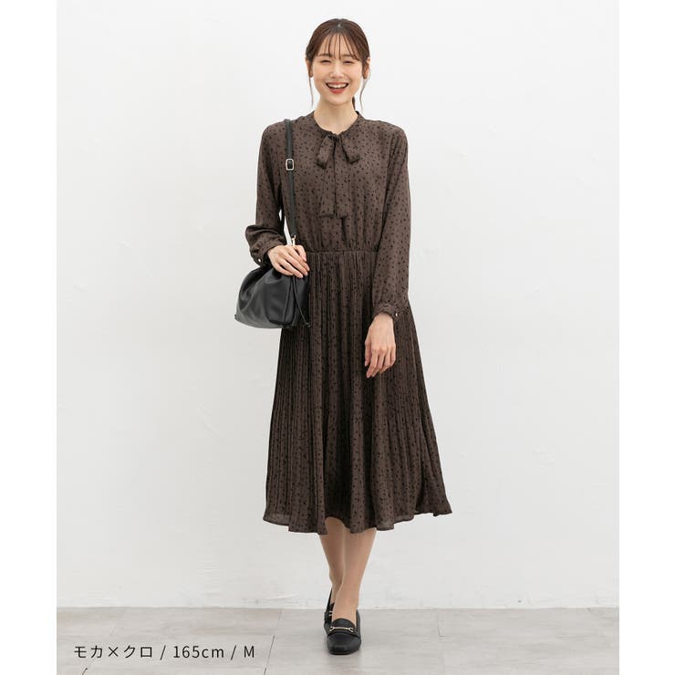 ワンピース 長袖 ロング丈 | Honeys | 詳細画像9 