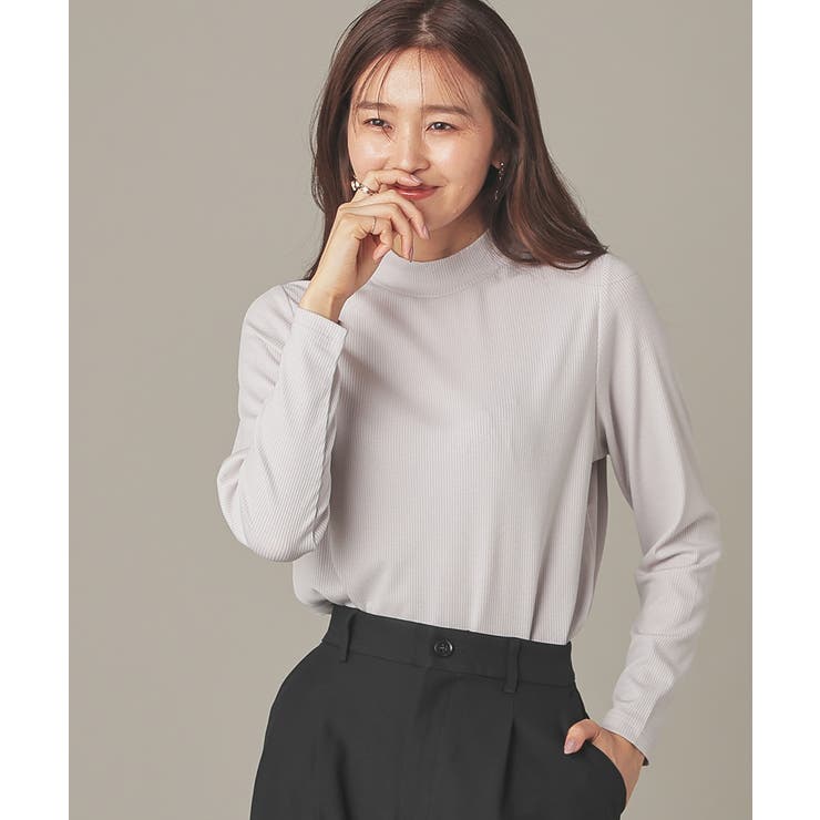 グレージュ | トップス カットソー 長袖 | Honeys