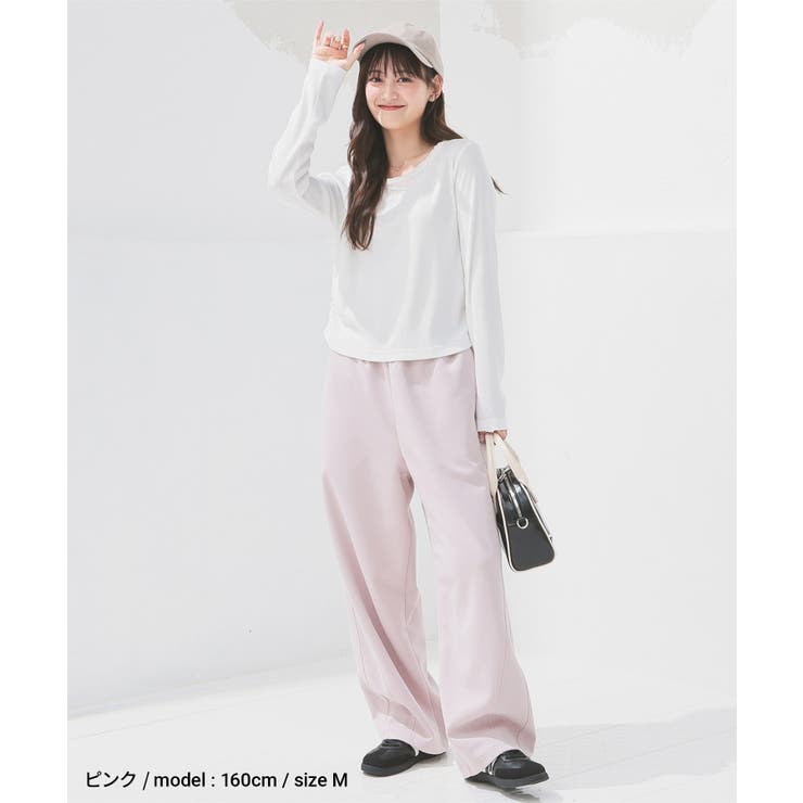 ボトムス パンツ カーブパンツ | Honeys | 詳細画像4 