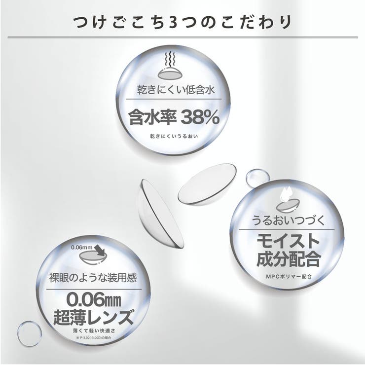【3箱セット】クリア コンタクト エアレンズ モイスチャー UV ウルトラティン ワンデー 1箱 2枚入 