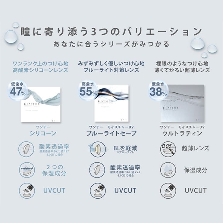 コンタクト クリア エアレンズ | モアコンタクト | 詳細画像13 