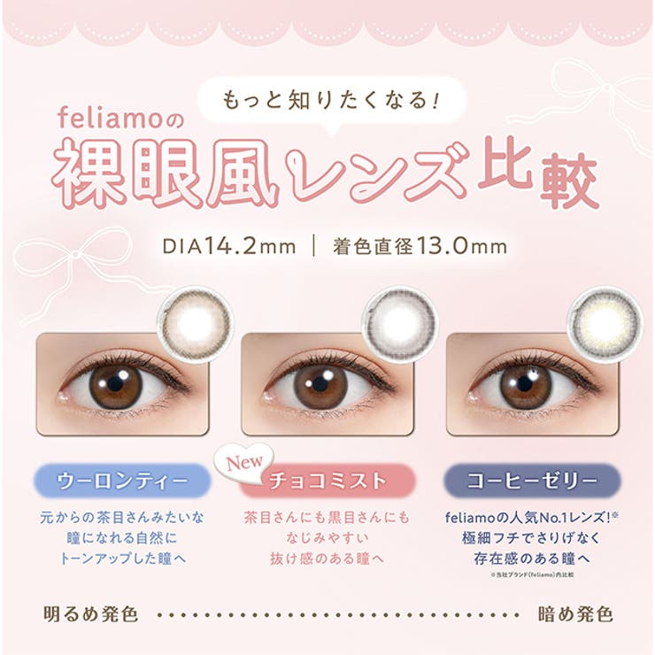 カラコン フェリアモ ワンデー【1箱10枚入】度あり | モアコンタクト | 詳細画像6 