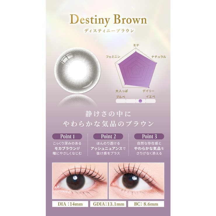 カラコン メビラージュ ワンデー | モアコンタクト | 詳細画像8 