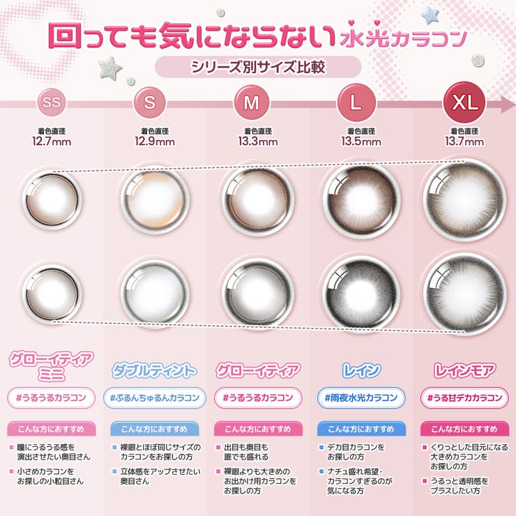 【3箱セット】【一部高度数対応あり】 カラコン オーレンズ | モアコンタクト | 詳細画像51 