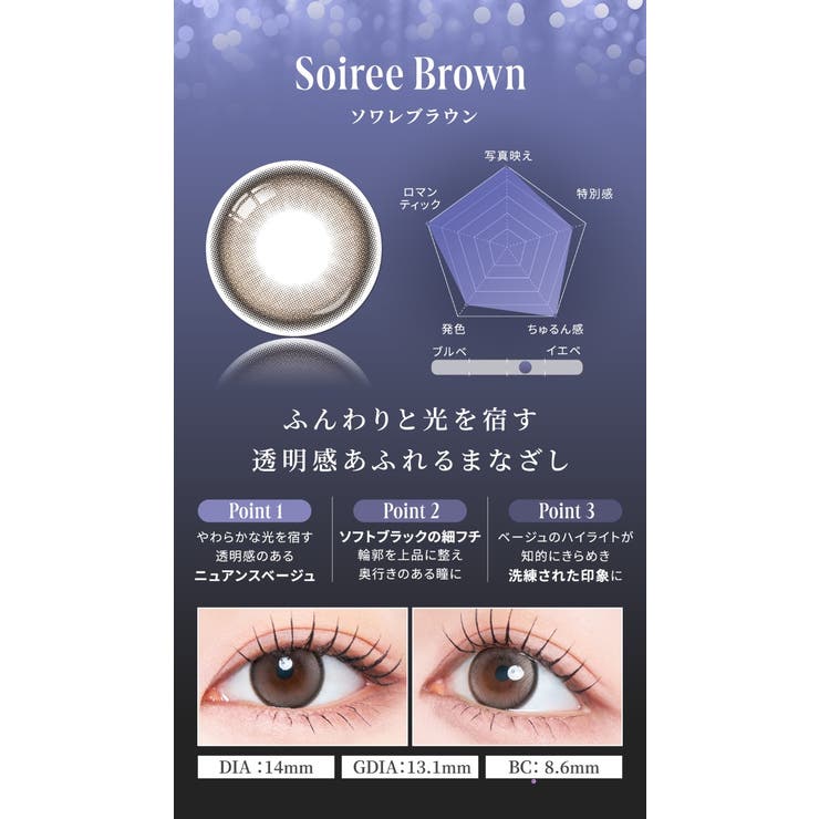 カラコン ラディリス ワンデー | モアコンタクト | 詳細画像7 