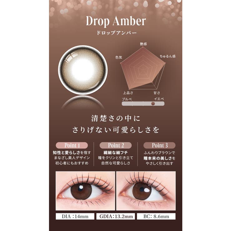 カラコン ラディリス ワンデー | モアコンタクト | 詳細画像9 