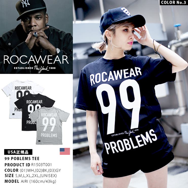 Tシャツ ロカウェア ROCAWEAR[品番：HKHM0005493]｜本格派大人の