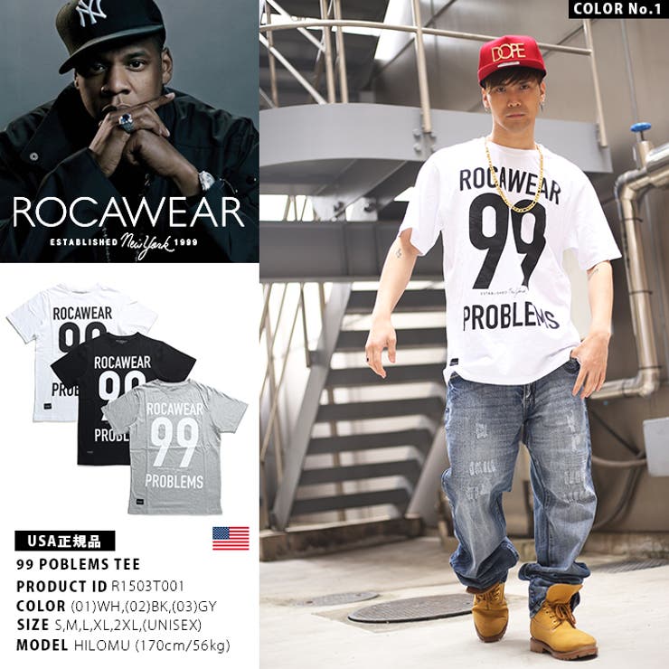 Tシャツ ロカウェア ROCAWEAR