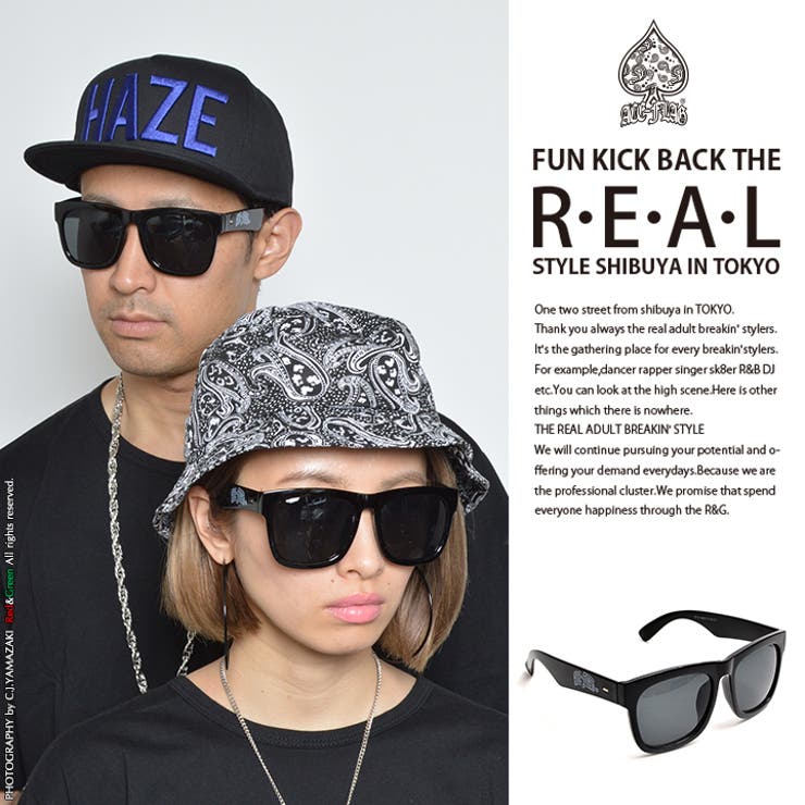 サングラス【AF SG 004】当店のモデルが撮影で愛用しているACEFLAGロ… | 本格派大人のB系 | 詳細画像3 