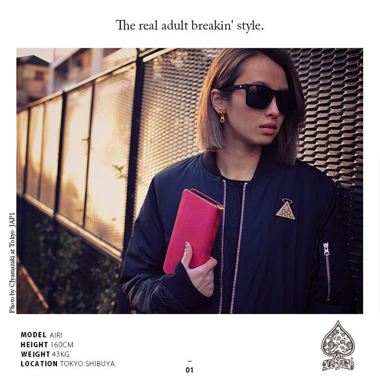 財布≪GLITTERPINK WALLET≫長財布 ACEFLAG | 本格派大人のB系  | 詳細画像3 