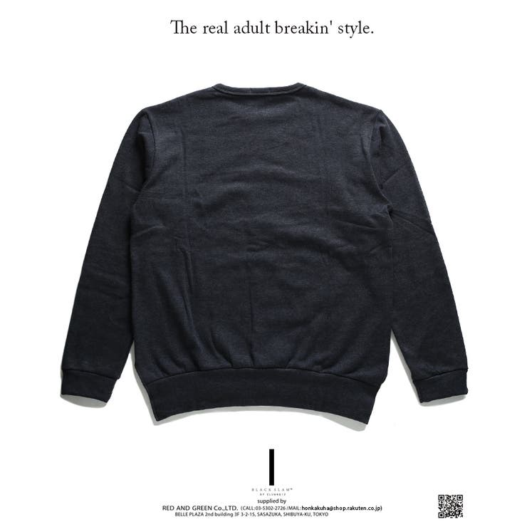 スウェット ブラックスラム BLACK | 本格派大人のB系 | 詳細画像8 