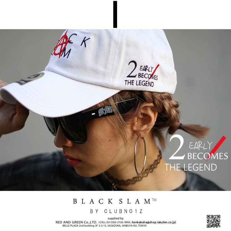 b系ヒップホップストリート系ファッションメンズレディースキャップ【BS-CA-SB-001】ブラックスラムBLACKSLAMクラブノイズCLUBNO1ZアナーキーAnarchy定番ロゴCAPベースボールボールキャップカーブキャップ白正規品P06May16