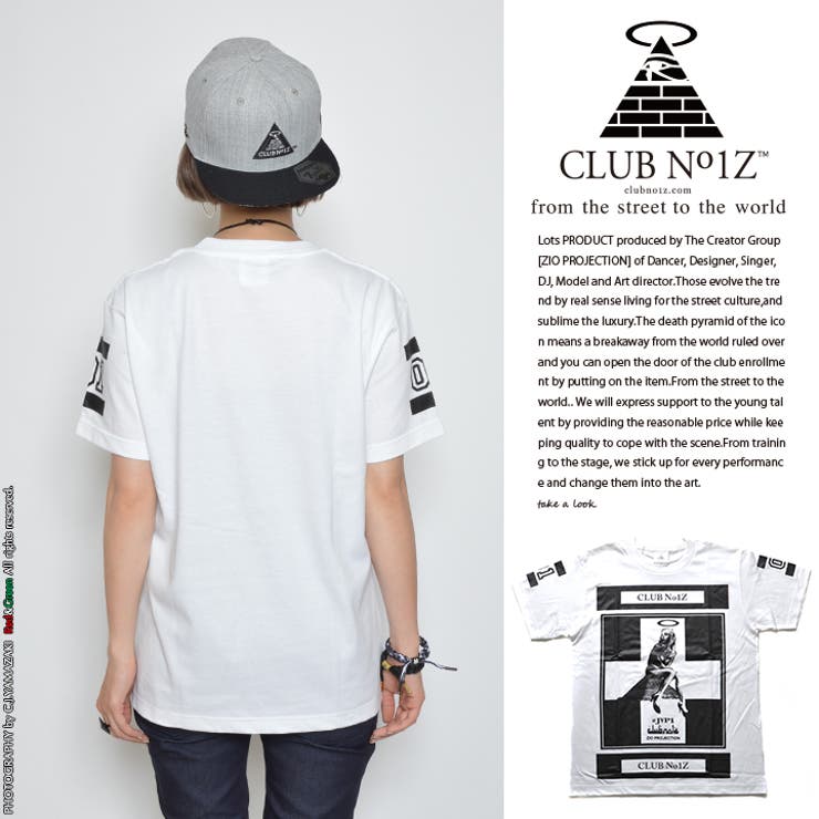 b系ヒップホップストリート系ファッションメンズレディースTシャツ【CN-TS-TS-016】≪EGYPTIANLUVCOLORZBOXLOGOSPECIALEDITION≫CLUBNO1Zクラブノイズ半袖クルーネックモノトーンダンスSMLXL大きいサイズ白正規品02P23Aug15