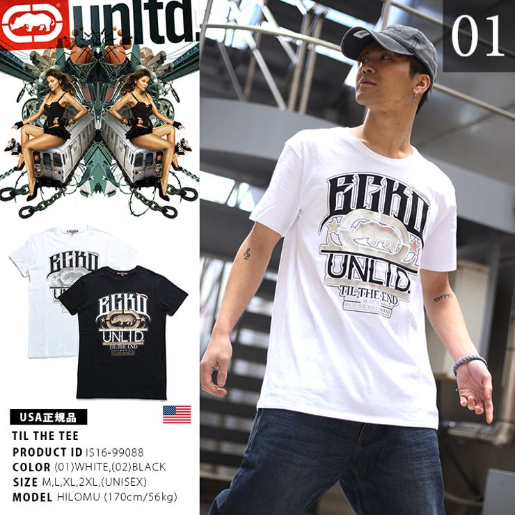 Tシャツ エコーアンリミテッド ECKO