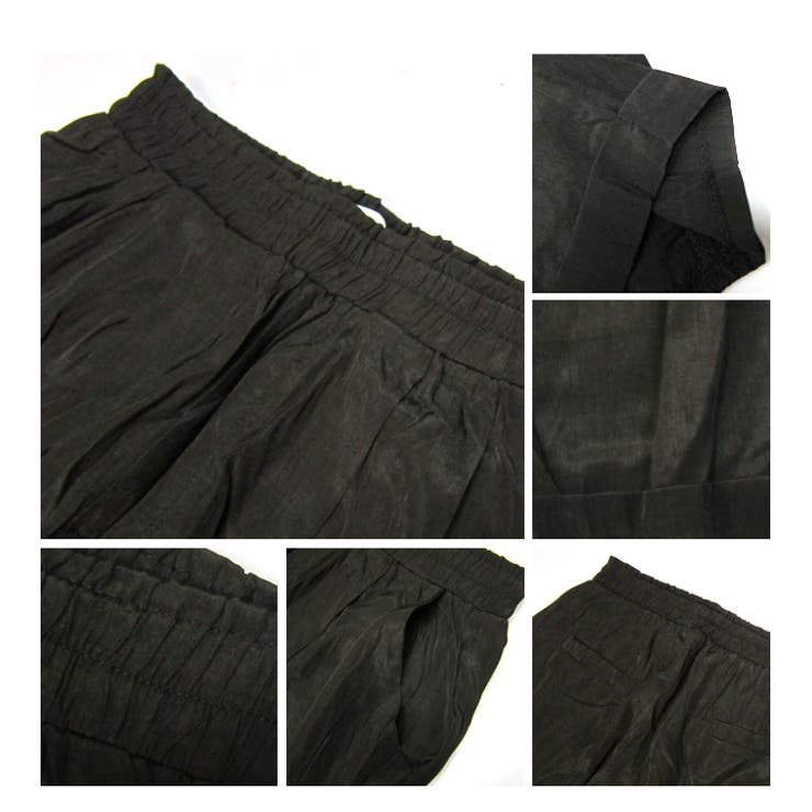 b系ヒップホップストリート系ファッションレディースサルエルパンツ【AF-LP-DA-008】≪踊りやすい軽量≫ACEFLAGエースフラッグハーフパンツサルエル七分丈パンツ綿ダンス無地ML大きいサイズ水色赤緑黒正規品02P23Aug15【楽ギフ_包装】