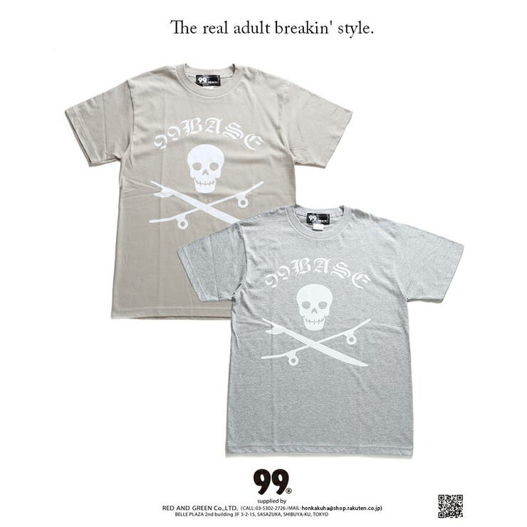 99BASE(ナインティーナインベース)のTシャツ(ロゴ)