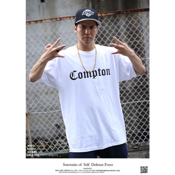 Tシャツ 半袖 Compton | 本格派大人のB系  | 詳細画像3 