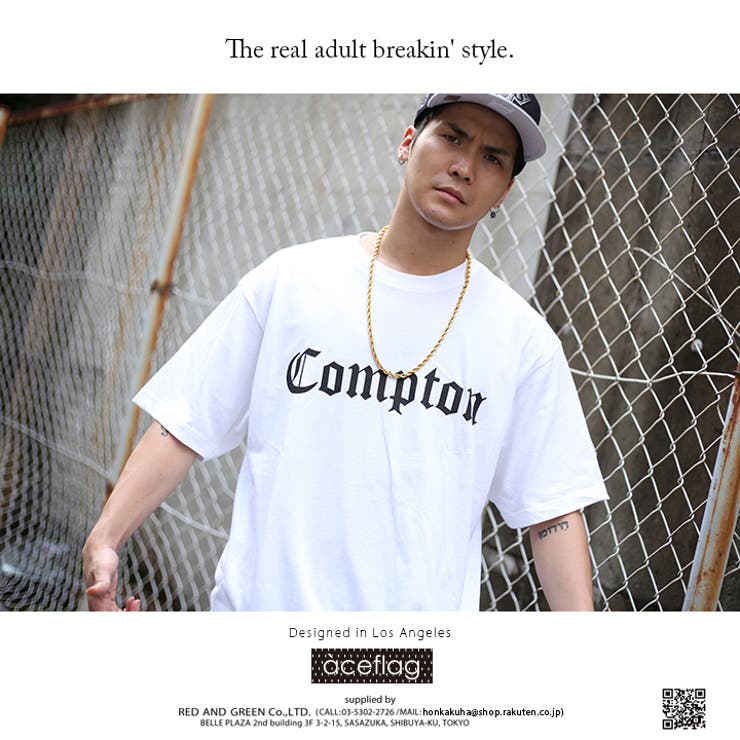 Tシャツ 半袖 Compton | 本格派大人のB系  | 詳細画像4 