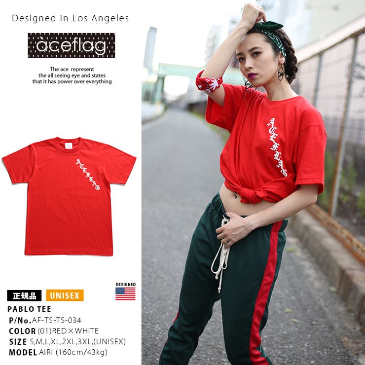 Tシャツ エースフラッグ ACEFLAG | 本格派大人のB系  | 詳細画像7 