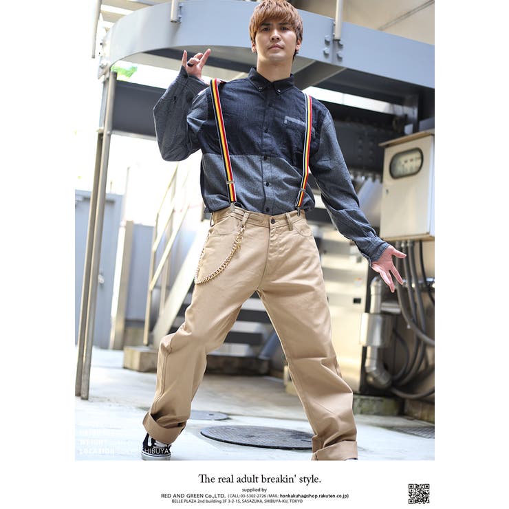 サスペンダー メンズ レディース[品番：HKHM0002800]｜本格派大人のB系