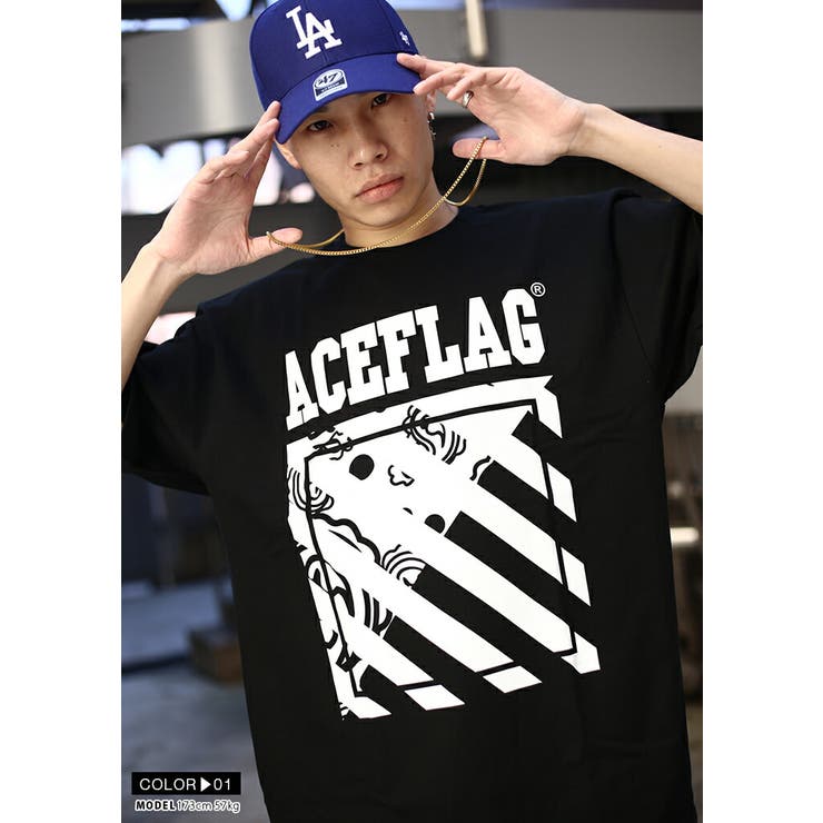 TシャツACE FLAG エースフラッグ | 本格派大人のB系  | 詳細画像1 