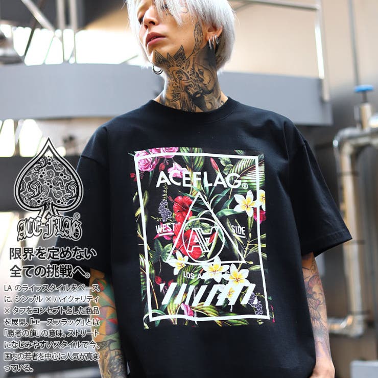 ACEFLAG(エースフラッグ)のTシャツ(花柄・ボタニカル)