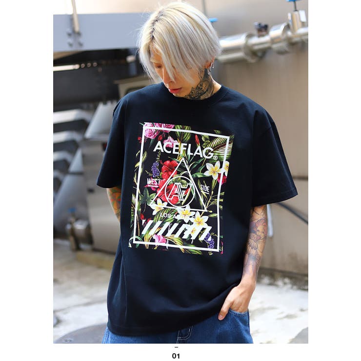 ACEFLAG(エースフラッグ)のTシャツ(花柄・ボタニカル)