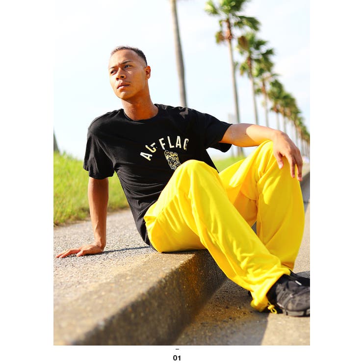 スウェットパンツACE FLAG ロングパンツ[品番:HKHM0005959 スウェットパンツACE FLAG ロングパンツ[品番:HKHM0005959