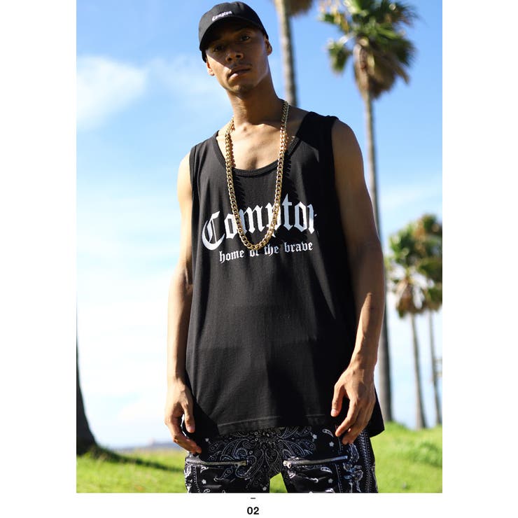 ACEFLAG(エースフラッグ)のTシャツ(コンプトン・Compton)モデル画像2