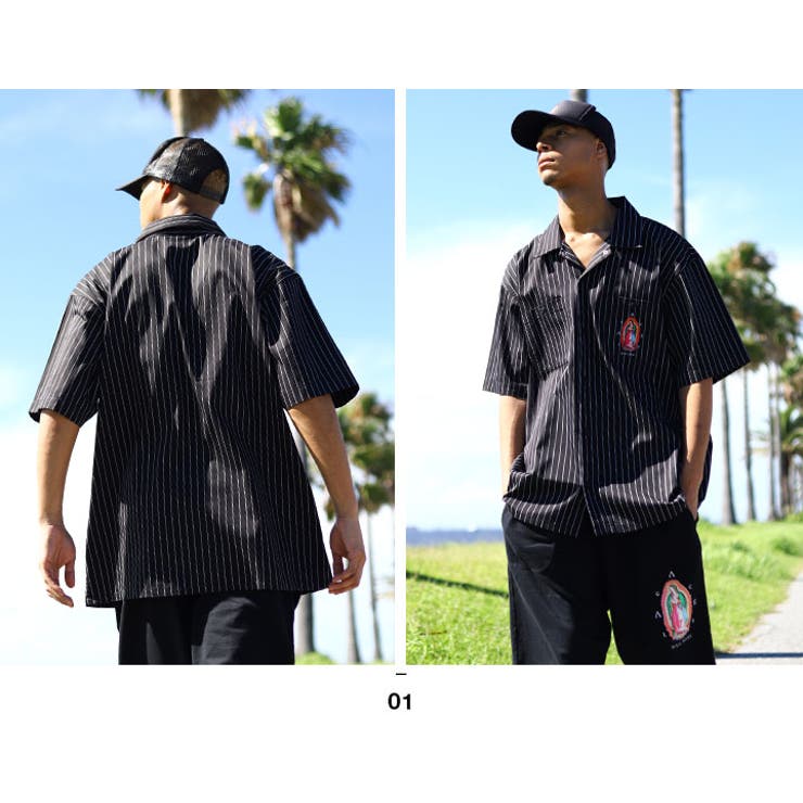 半袖シャツACE FLAG メンズ | 本格派大人のB系  | 詳細画像4 