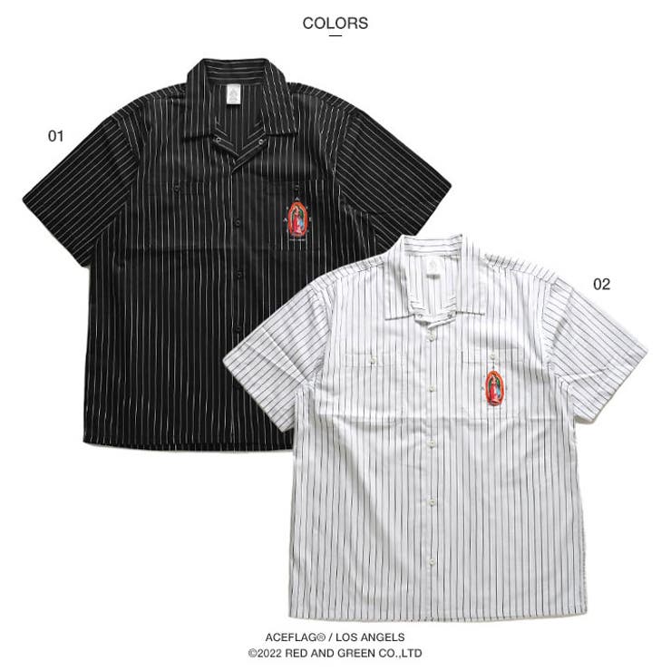 半袖シャツACE FLAG メンズ | 本格派大人のB系  | 詳細画像8 
