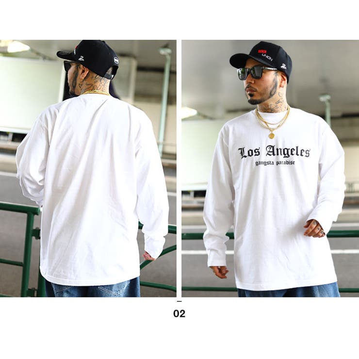 ACEFLAG(エースフラッグ)のロンT(長袖Tシャツ)モデル着用画像3