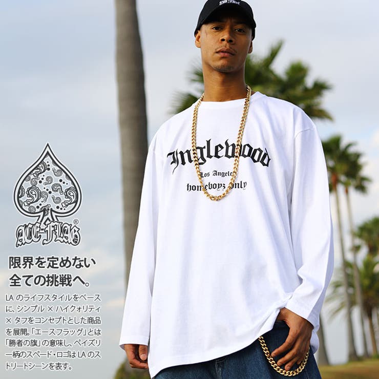 ロンTACEFLAG ロンT メンズ[品番：HKHM0006633]｜本格派大人のB