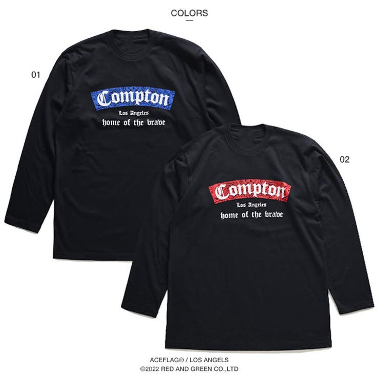 ロンTACEFLAG Compton コンプトン | 本格派大人のB系  | 詳細画像8 