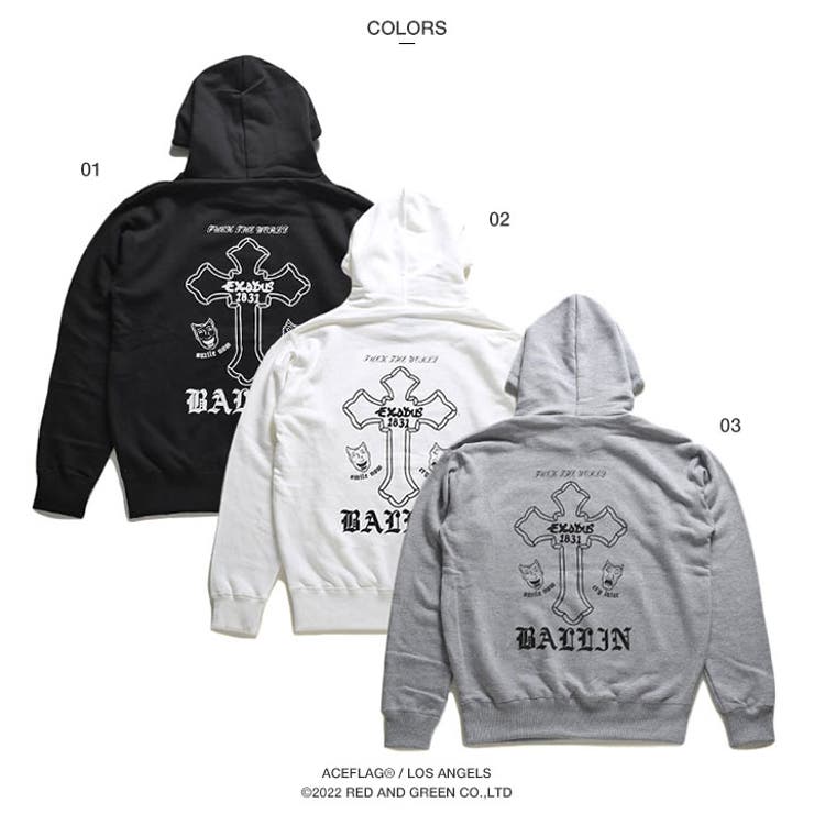 パーカーACE FLAG スケボー[品番：HKHM0006402]｜本格派大人のB