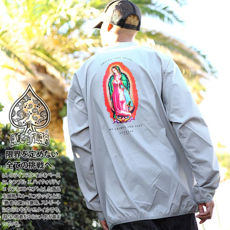 アウターACE FLAG 長袖 | 本格派大人のB系  | 詳細画像1 