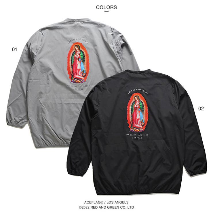 アウターACE FLAG 長袖 | 本格派大人のB系  | 詳細画像8 