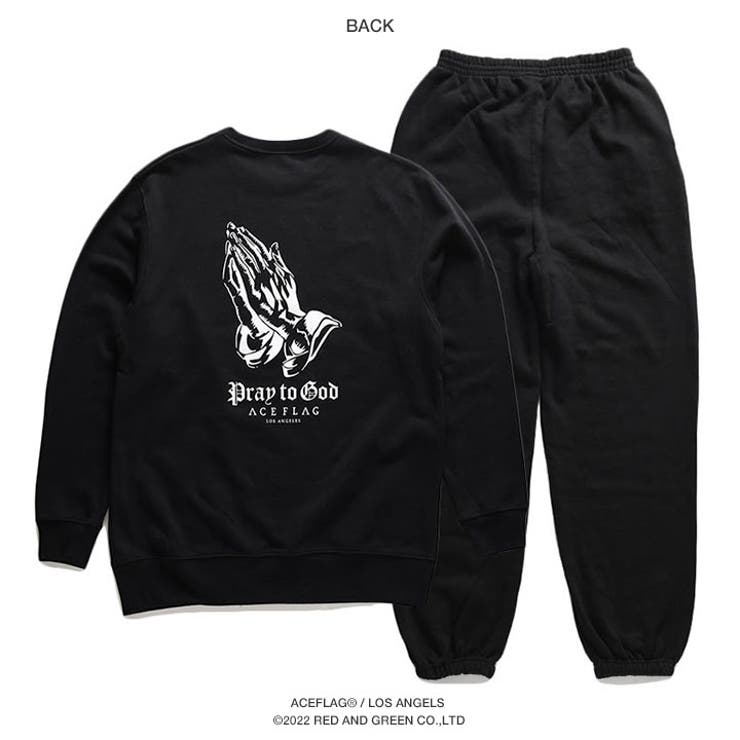 ACEFLAG(エースフラッグ)のセットアップ(長袖)前身