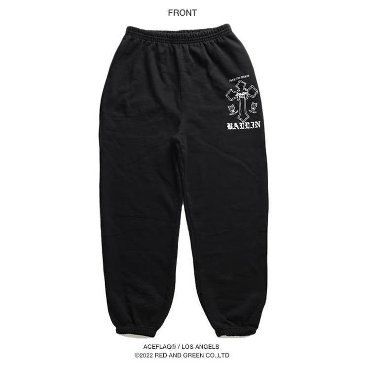 スウェットパンツACEFLAG スウェットパンツ 裏パイル[品番：HKHM0006668]｜本格派大人のB系  （ホンカクハオトナノビーケイ）のメンズファッション通販｜SHOPLIST（ショップリスト）