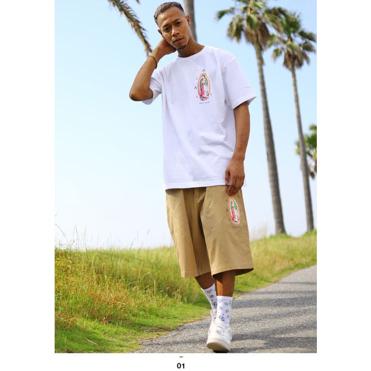 ハーフパンツACE FLAG チノパン[品番：HKHM0006409]｜本格派大人