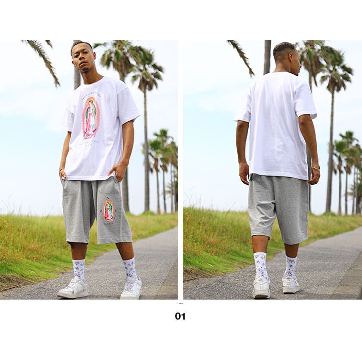 ハーフパンツACE FLAG スウェット | 本格派大人のB系  | 詳細画像4 