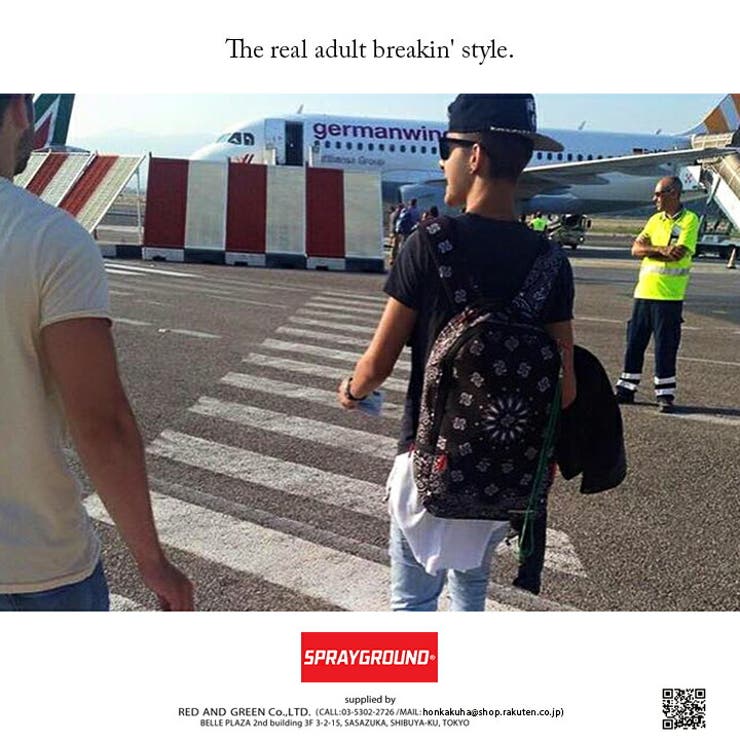 本格派大人のB系はSPRAYGROUND(スプレーグラウンド)の正規代理店です。