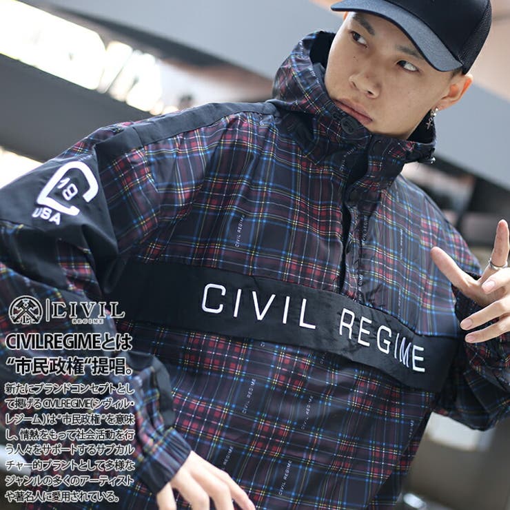 ナイロンジャケットシヴィルクロージング CIVIL CLOTHING[品番 