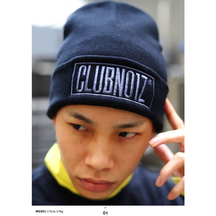 CLUBNO1Z(クラブノイズ)のニットキャップ(帽子)