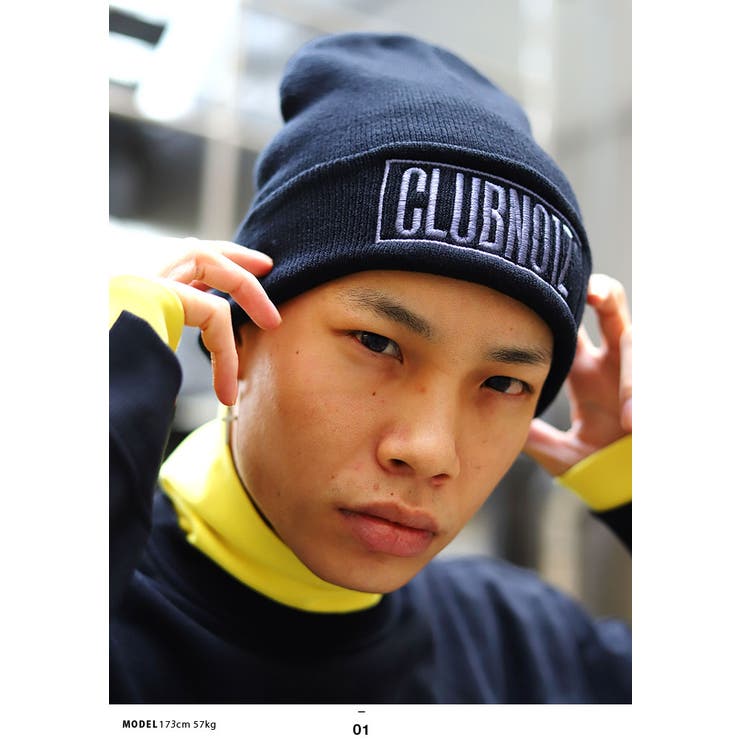 CLUBNO1Z(クラブノイズ)のニットキャップ(帽子)