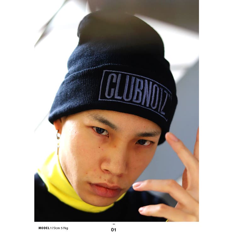 CLUBNO1Z(クラブノイズ)のニットキャップ(帽子)