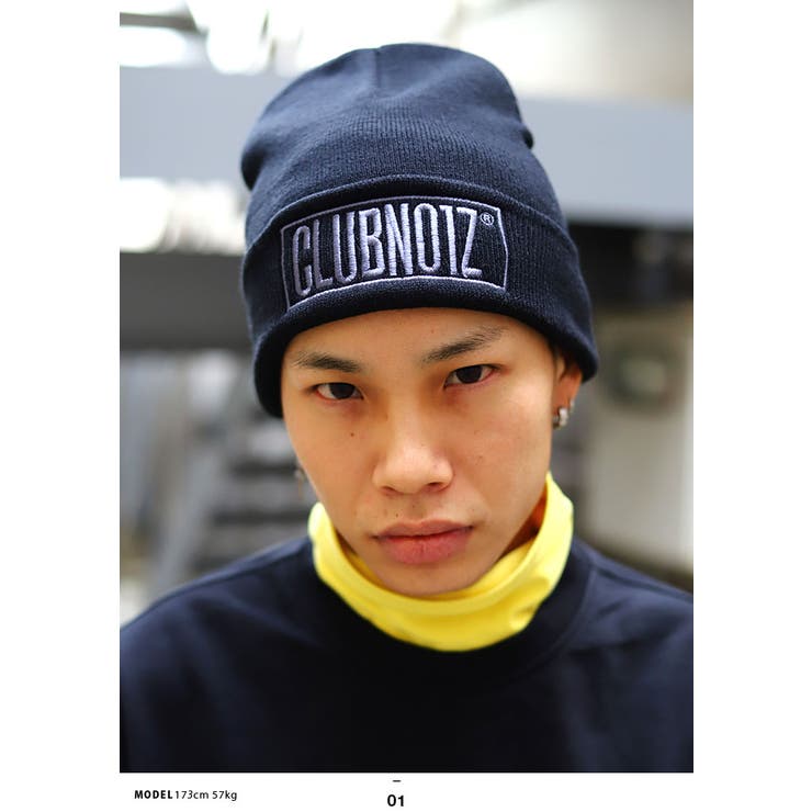 CLUBNO1Z(クラブノイズ)のニットキャップ(帽子)