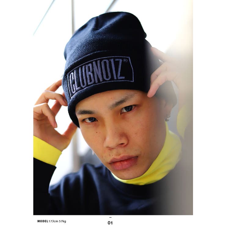 CLUBNO1Z(クラブノイズ)のニットキャップ(帽子)