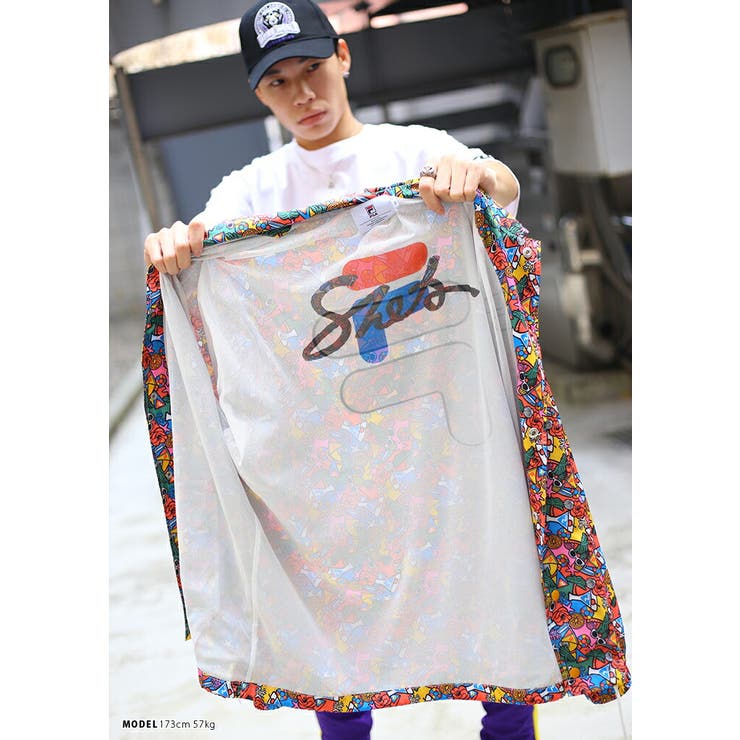 ナイロンジャケットフィラ FILA コーチジャケット